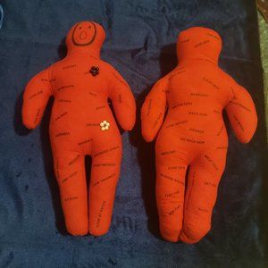 Novelty Pair of Voodoo Dolls